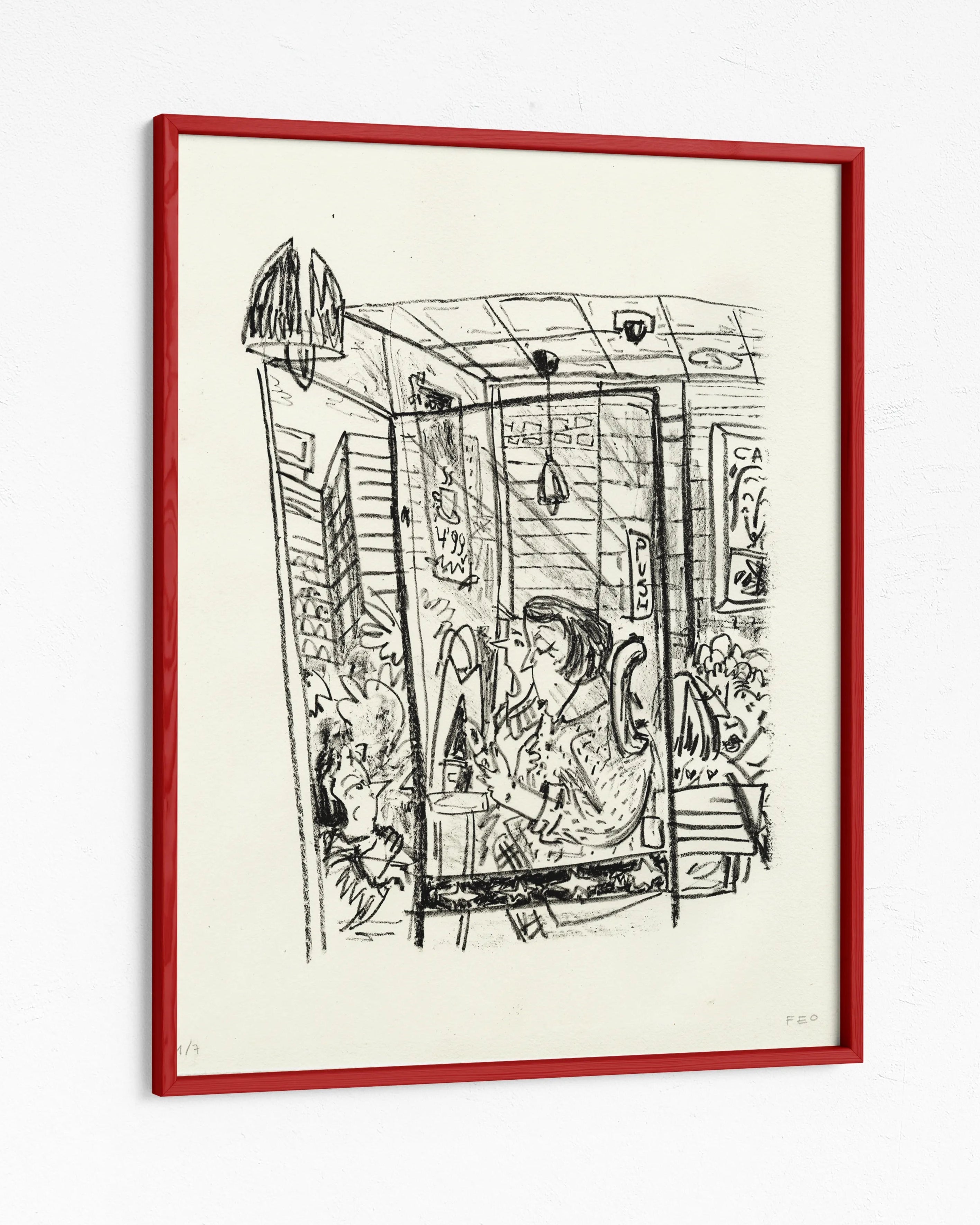 El café de la estrella roja